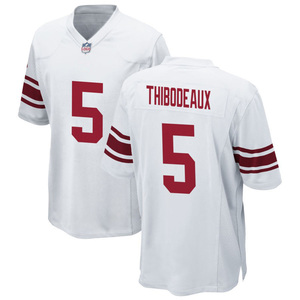 Maillots de football américain personnalisés blancs 2026 – Tenues de sport brodées et cousues pour jeunes avec logos - Product Image 3