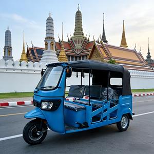 รถตุ๊กตุ๊กที่เป็นมิตรกับสิ่งแวดล้อม |   รถเที่ยวชมสถานที่ท่องเที่ยวสไตล์ไทยแบบปรับแต่งได้สำหรับสถานที่ท่องเที่ยว - Product Image 1