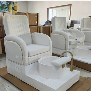 Silla de masaje de pies sin tubo de lujo Silla de spa Pedicura Silla de pedicura Dimensiones - Product Image 5