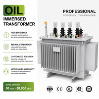 Transformateur de distribution moyenne et haute tension à noyau en alliage amorphe immergé dans l'huile, avec enroulement en cuivre ou en aluminium, à pertes ultra-faibles
