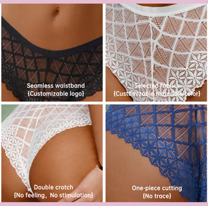 Mutandine <span class=keywords><strong>di</strong></span> pizzo personalizzate per le donne | Design personalizzato | Vendita calda in Russia | Biancheria intima Sexy unica con nome/modello - Product Image 4