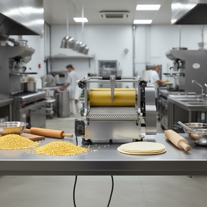 Machine automatique électrique pour la fabrication de tortillas de maïs de 4 et 6 pouces, modèle D0100X327PT - Product Image 2