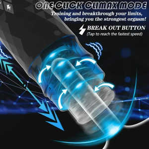 USB wiederauf ladbare Hände frei rotierende Schub kolben elektrische <span class=keywords><strong>Auto</strong></span> männlich Handjob Masturbation Cup für Männer Stroker Sexspielzeug - Product Image 3