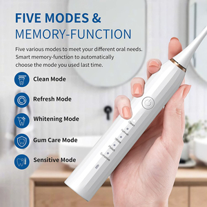 Brosse à dents électrique 5 modes batterie rechargeable personnalisé <span class=keywords><strong>dentaire</strong></span> automatique voyage Sonic meilleure brosse à dents électrique intelligente - Product Image 3