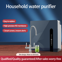 Purificador de Agua de Ósmosis Inversa de 7 Etapas, 50 GPM, Eléctrico sin Tanque, Bajo Fregadero/Encimera/Portátil, para Uso Doméstico
