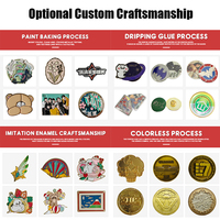 Épinglette en émail personnalisée, épinglette en émail souple ou dur avec paillettes, badge métallique, fabricant de logos, impression UV, épinglette en émail, badge métallique personnalisé