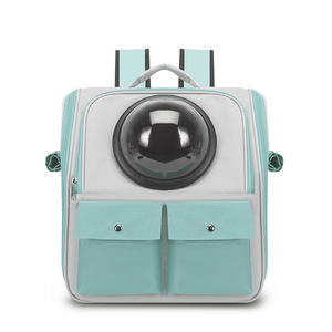 Custom Foldable Warm Large Capacity Dog <b>Cat</b> Space Capsule Pet <b>Backpack</b> Portable Breathable Carrier for Outdoor Use - Product Image 4