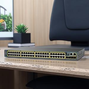 Commutateur Ethernet Gigabit de haute qualité C <span class=keywords><strong>S</strong></span> Switch 2960S 48 ports 4 x SFP LAN Base <span class=keywords><strong>WS</strong></span>-<span class=keywords><strong>C2960S</strong></span>-<span class=keywords><strong>48TS</strong></span>-L - Product Image 3