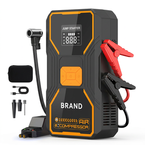 Boltpower B31 OEM/ODM Démarreur portable 12V avec compresseur d'air 16000mAh 2000A, <span class=keywords><strong>booster</strong></span> de <span class=keywords><strong>batterie</strong></span>, <span class=keywords><strong>batterie</strong></span> externe pour <span class=keywords><strong>voiture</strong></span>, kit d'urgence - Product Image 1