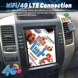 หน้าจอสัมผัส QLED HD พร้อมระบบนำทาง GPS DSP สำหรับรถยนต์แลนด์ครุยเซอร์ ปราโด 120 เล็กซัส GX470 เครื่องเล่นมัลติมีเดีย Android 15 รองรับ Carplay - Product Image 3