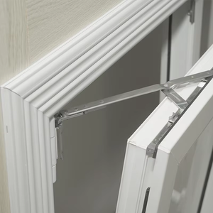 Fenêtre coulissante horizontale en <span class=keywords><strong>PVC</strong></span> de haute qualité, <span class=keywords><strong>double</strong></span> <span class=keywords><strong>vitrage</strong></span>, moustiquaire magnétique, store enrouleur anti-insectes, design moderne pour - Product Image 4