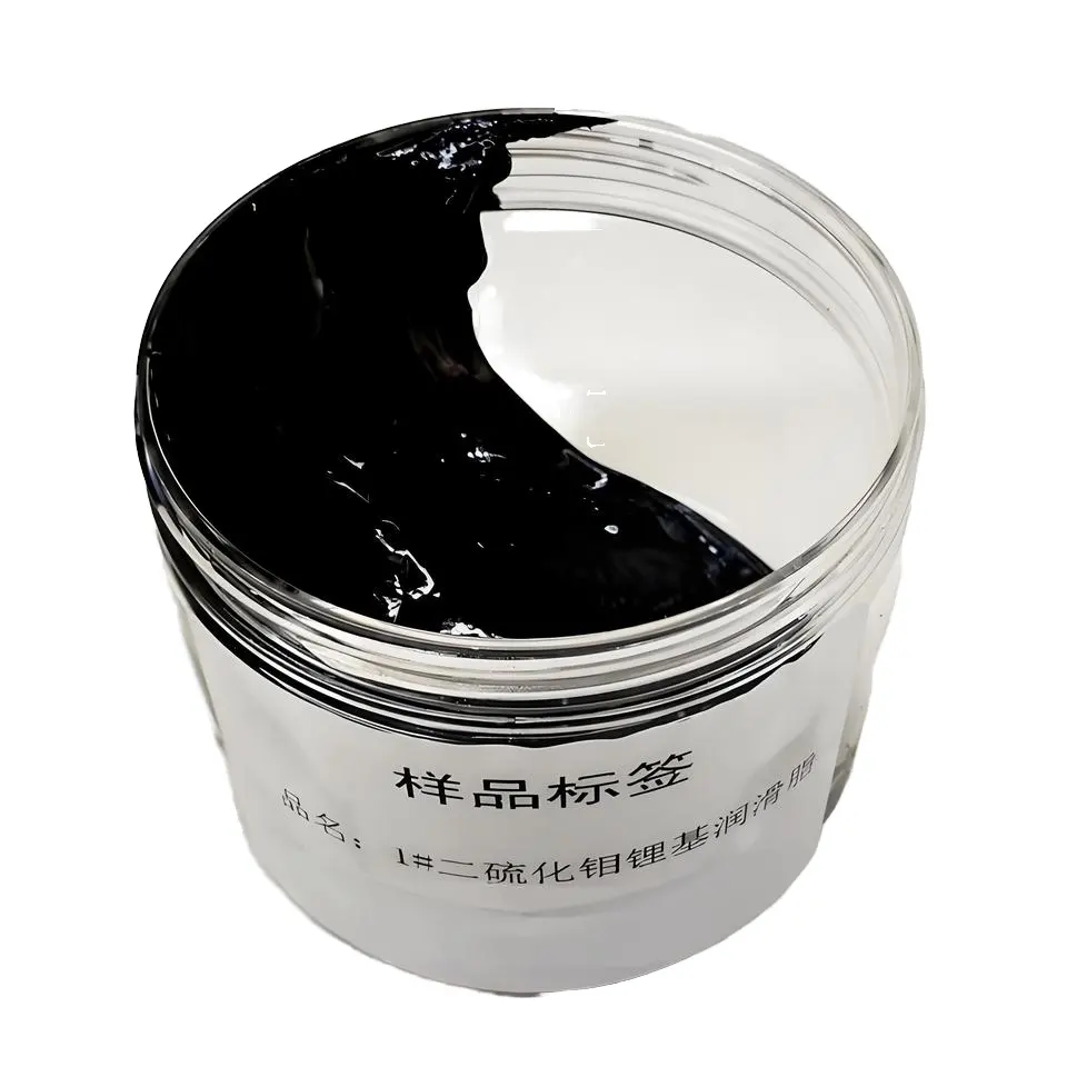 Ad alta temperatura 500g 1kg 15kg nero ad alta resistenza grasso molibdeno disolfuro NSF grasso lubrificante con composizione di olio di Base