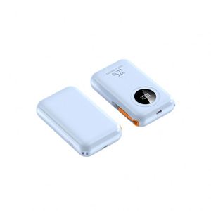 Banco de Energía Portátil con Carga Rápida Pd22.5W, Cable Retráctil Integrado, Diseño Familiar de 10000 mAh/20000 mAh - Product Image 3