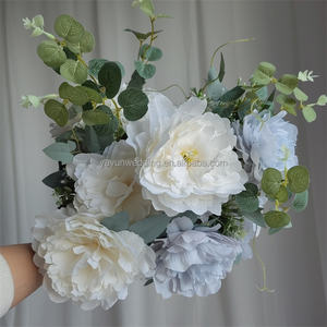 YC 3237 fleurs artificielles de pivoine en soie royale décoration en vrac pour <span class=keywords><strong>fleuriste</strong></span> d'événement de mariage - Product Image 3