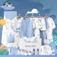 Ensemble de Vêtements 100% Coton Biologique pour Nouveau-né 0-3 Mois, Combinaison pour Bébé Garçon ou Fille, Grenouillère Hiver, Trousseau, Cadeau de Baby Shower
