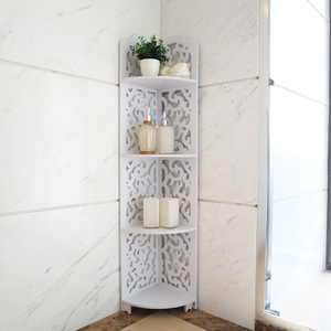 Étagères d'angle multifonctionnelles personnalisées <span class=keywords><strong>pour</strong></span> salle de bain, étagère de <span class=keywords><strong>douche</strong></span> d'angle autoportante <span class=keywords><strong>pour</strong></span> salon - Product Image 3