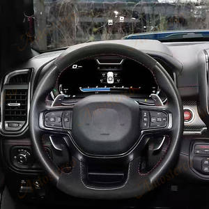 หน้าจอแสดงผลดิจิตอล Virtual Cockpit สำหรับรถยนต์ Dodge RAM ปี 2019-2023 หน้าจอแสดงความเร็วแบบดิจิตอล หน่วยความเร็วไมล์/กม. พร้อมจอแสดงผลบนแผงหน้าปัด - Product Image 4