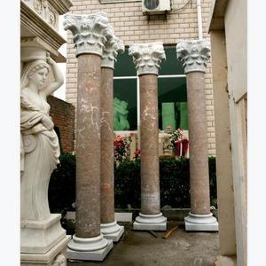 Đảng trang trí trụ cột cột màu be đá cẩm thạch cột hiện đại Roman trụ cột cho sảnh khách sạn trang trí biệt thự trang trí cửa - Product Image 2
