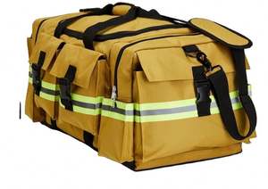 Muestra gratis Premium Bombero Turnout Fire Gear Bag Bolsa de lona de seguridad con correa reflectante para bolsa de rescate de bombero - Product Image 3