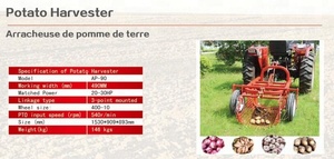Mini récolteuse <span class=keywords><strong>de</strong></span> pommes <span class=keywords><strong>de</strong></span> <span class=keywords><strong>terre</strong></span> 3 points récolteuse <span class=keywords><strong>de</strong></span> pommes <span class=keywords><strong>de</strong></span> <span class=keywords><strong>terre</strong></span> à une rangée Digger pour la vente en gros - Product Image 2