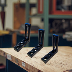 زاوية مربعة مع منصة لحام أنجل ثلاثية الأبعاد مسامية لتحديد المواقع حفرة مربعة وفتحة x ، المشابك لحام - Product Image 1