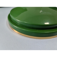 Urne à cendres et Urne de crémation PA007 de couleur vert herbe et matière plastique ABS
