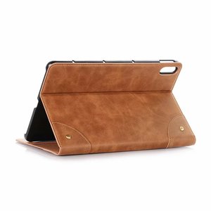 Étui Folio rétro en cuir PU + TPU avec poche pour cartes, pour tablette <span class=keywords><strong>HUAWEI</strong></span> <span class=keywords><strong>mate</strong></span> <span class=keywords><strong>pad</strong></span> Pro <span class=keywords><strong>10</strong></span>.4 pouces 2020 - Product Image 5