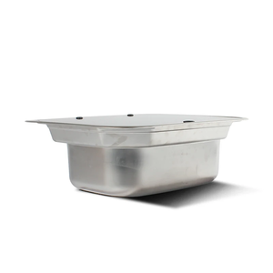 TYTXRV Lavello per <span class=keywords><strong>Camper</strong></span> e RV, Lavabo a Vasca Singola con Coperchio in Vetro Temperato, in Acciaio Inox 304 per <span class=keywords><strong>Cucina</strong></span> di Roulotte, <span class=keywords><strong>Camper</strong></span> e Barche - Product Image 3