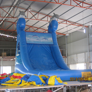 Toboggan aquatique gonflable pour enfants, location pour fêtes commerciales - Product Image 1