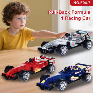 Coche de Juguete de Carreras de Fórmula 1 Personalizado, Mini Coche de Simulación con Retroceso, Regalo Unisex para Niños, Juguetes de Coche de Dibujos Animados, Interacción Padres-Hijos - Product Image 2