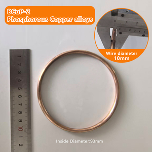 BCuP-2 phốt pho đồng hợp kim hàn Vòng thích hợp cho hàn của nước thải bơm bcu93p OEM hỗ trợ - Product Image 4