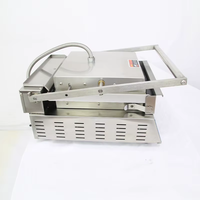 Plaque de cuisson électrique double chauffante antiadhésive pour steak et burger, équipement de cuisine de fabricant chinois