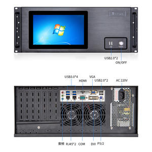 Touchthink 4U Industrial Control Computer With Touchscreen <b>Windows</b> System Rack Mounted For Machine Vision - Product Image 4