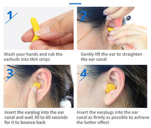 <span class=keywords><strong>Tapones</strong></span> para <span class=keywords><strong>los</strong></span> oídos de espuma Ultra suave de 37dB, <span class=keywords><strong>los</strong></span> <span class=keywords><strong>mejores</strong></span> <span class=keywords><strong>tapones</strong></span> para <span class=keywords><strong>los</strong></span> oídos de esponja antirruido para dormir, ronquidos, viajes, protectores para <span class=keywords><strong>los</strong></span> oídos de motocicleta - Product Image 4