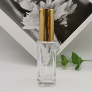 Perfume de vidrio Botella de vidrio vacía Fancy Custom Made Roll on Perfume cosmético - Product Image 4