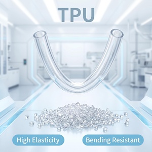 Résine TPU 100% polyester, couleur super claire, matière première TPU, granulés TPU de qualité moulage - Product Image 2