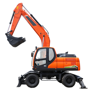 Escavadeira tipo rodas 20ton <span class=keywords><strong>21</strong></span> <span class=keywords><strong>t</strong></span> DX210W-9C com pneus pneumáticos sólidos - Product Image 1