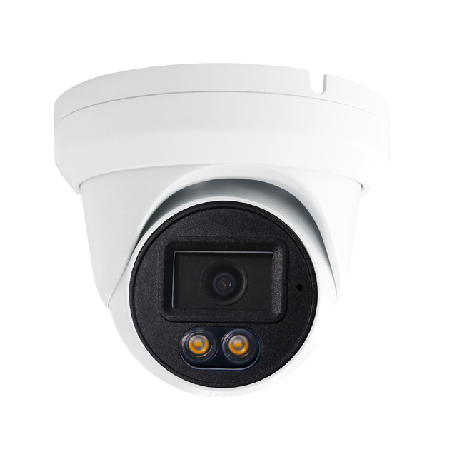 Compatible Hik Cctv 5mp Color Night Vision Ip Camera Poe 3.6mm Colorvu Ir Turret Dome Camera H.265 POE P2P View Camera