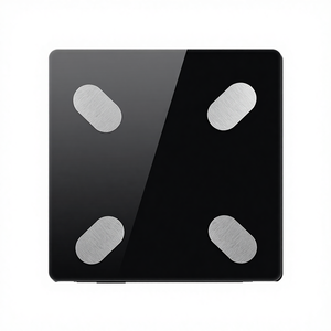 Báscula Digital de Baño de Vidrio Templado con Pantalla LED LCD, Precisión de 50g/100g, 1 Año de Garantía - Báscula Electrónica Inteligente de Grasa Corporal OEM - Product Image 4