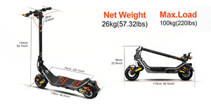 Bicicletta Pieghevole per Pendolari Urbani con Logo Personalizzato, Nero Opaco, <span class=keywords><strong>Doppio</strong></span> Ammortizzatore Anteriore - Product Image 5