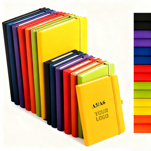 Sổ tay bìa cứng tùy chỉnh in logo nhà máy XD665, khổ <span class=keywords><strong>A5</strong></span> A6, bán buôn, quà tặng khuyến mãi, kèm giá để bút - Product Image 1