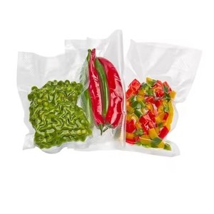 Custom Logo PE <b>Transparent</b> Moisture Proof Food Grade Heat Seal Vacuum <b>Bag</b> for Food Storage Snack Vegetable Beef Meat Nuts Milk - Product Image 3