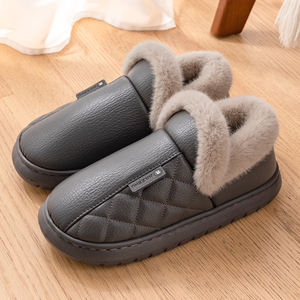 Nouvelles pantoufles Eva pour femmes, pantoufles en peluche, pantoufles d'intérieur, pantoufles à plateforme, pantoufles chaudes avec une grosse réduction - Product Image 5