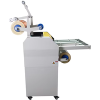 SENWEI SMFM520A feuille à rouler Machine de stratification Double face 500mm largeur de papier chauffage à l'huile Machine de stratification manuelle