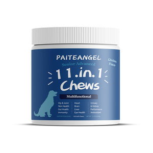 Oem & Odm <span class=keywords><strong>Senior</strong></span> Soporte Avanzado Salud Mascota Vitamina Mineral Suplemento Nutricional Perro Vitamina 11 En 1 - Product Image 4