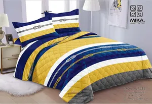 QUILT WITH STITCHING生地を300台以上のマシンで製造工場出荷