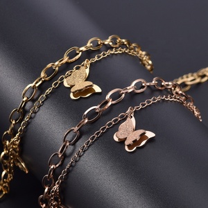 Unisex Vintage Heart Shape <b>Charm</b> <b>Bracelets</b> 316 Stainless Steel Jewelry with Rhodium/Rose Gold Plating Daily Wear DDP Logistics - Product Image 5