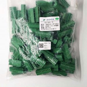 Whole -Sale ZB15EDGK-3.81-10P P=3.81mm Connectors Terminal <b>Blocks</b> - Product Image 1