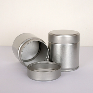 Boîte en fer blanc personnalisée 30-100g pour Matcha avec impression et couvercle spirale gaufré pour l'emballage scellé du café, du thé, des champignons et de la poudre d'igname - Product Image 3