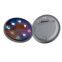 Affichage électronique intelligent dynamique de style anime avec connectivité Bluetooth, écran tactile, badge électronique numérique Bluetooth